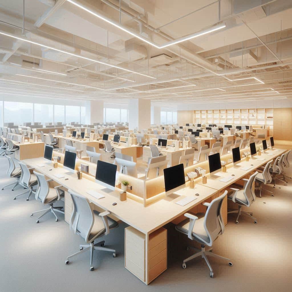 金融服务公司在写字楼办公推进混合办公模式时遇到前台人员交接班该怎么协调